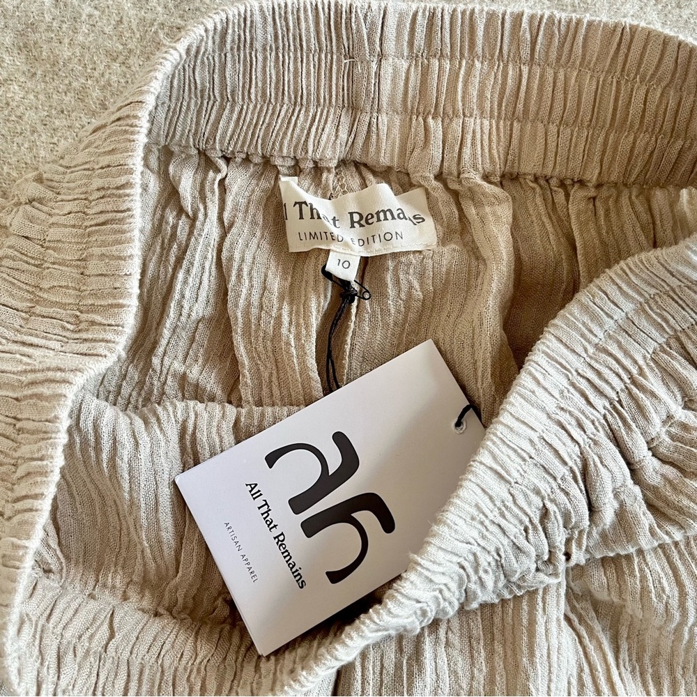 NWT All That Remains crinkle cotton Anna Shorts - Picture 5 of 6